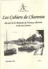 Cahier de Charente Cahier de Charente